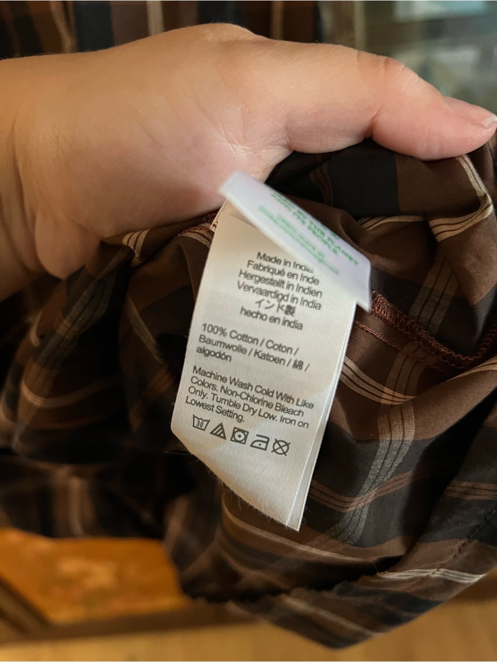 J.Crew Smocked Puff Sleeve midi dress in Friday plaid - Picture 3 of 5